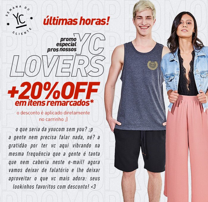 Promo yc lovers  | Elas